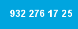 932 276 17 25